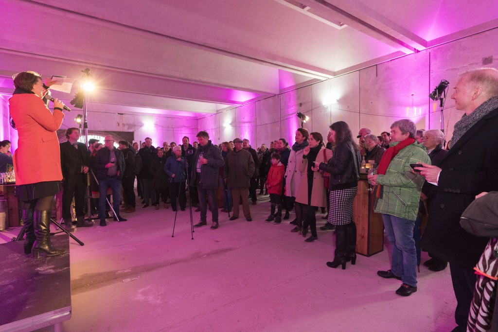 Feestelijkheden rond bereiken hoogste punt museum De Lakenhal