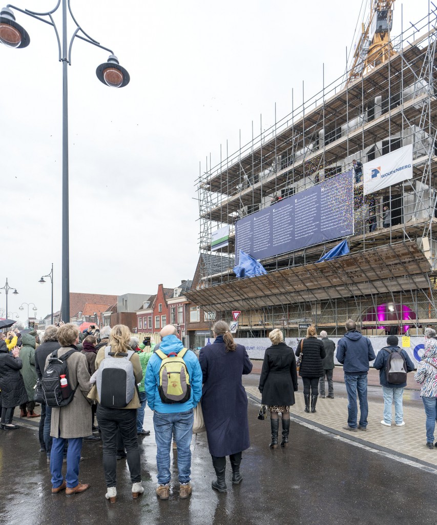 Feestelijkheden rond bereiken hoogste punt museum De Lakenhal